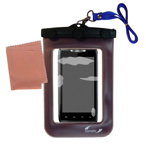 Waterproof Case compatible with the Motorola Spyder to use underwater