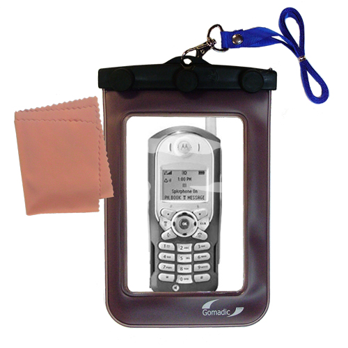 Waterproof Case compatible with the Motorola T300p to use underwater