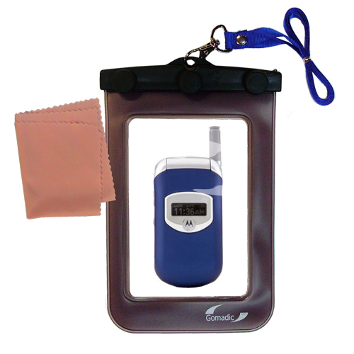 Waterproof Case compatible with the Motorola V260 V262 V265 V266 V276 to use underwater
