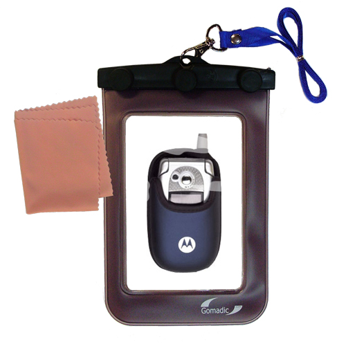 Waterproof Case compatible with the Motorola V540 to use underwater