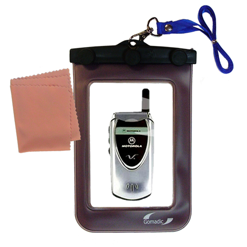 Waterproof Case compatible with the Motorola V60 to use underwater