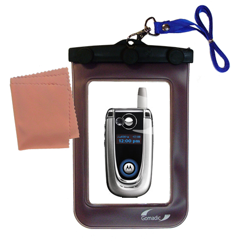 Waterproof Case compatible with the Motorola V600 to use underwater