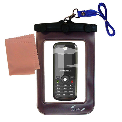 Waterproof Case compatible with the Motorola W173 to use underwater
