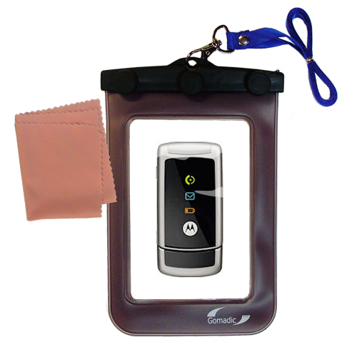 Waterproof Case compatible with the Motorola W220 to use underwater