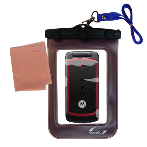 Waterproof Case compatible with the Motorola W376 to use underwater