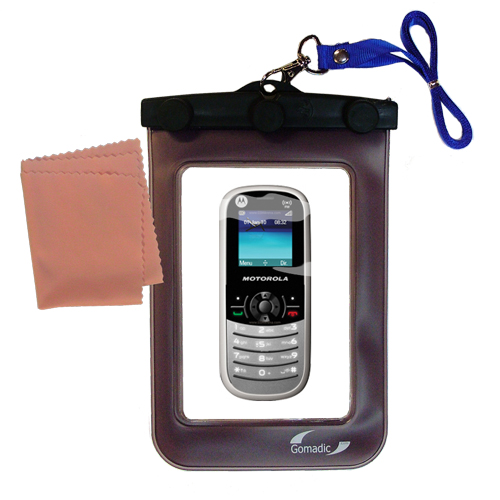 Waterproof Case compatible with the Motorola WX181  to use underwater