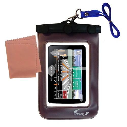 Waterproof Case compatible with the Navigon 7200T to use underwater