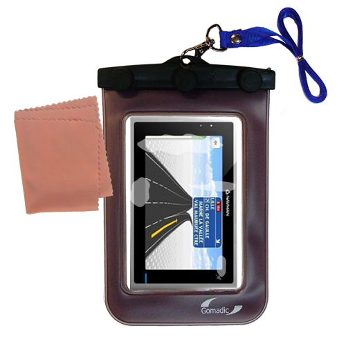 Waterproof Case compatible with the Navman S200 Europe to use underwater