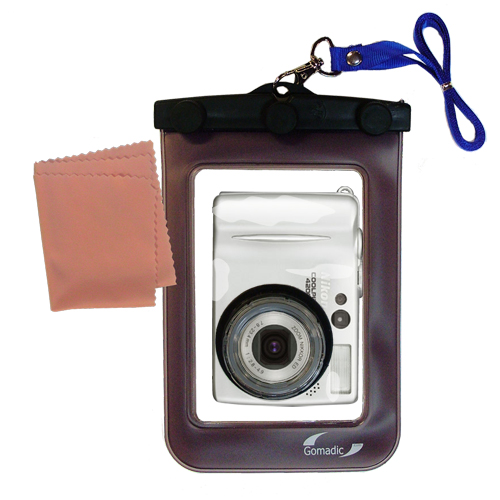 Waterproof Camera Case compatible with the Nikon Coolpix 4200