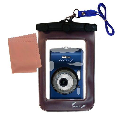 Waterproof Camera Case compatible with the Nikon Coolpix L18