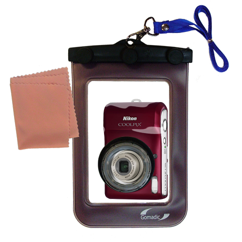 Waterproof Camera Case compatible with the Nikon Coolpix L20
