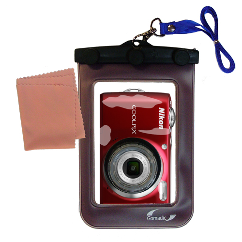 Waterproof Camera Case compatible with the Nikon Coolpix L24