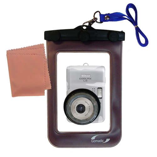 Waterproof Camera Case compatible with the Nikon Coolpix L6
