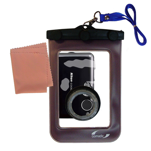 Waterproof Camera Case compatible with the Nikon Coolpix S1