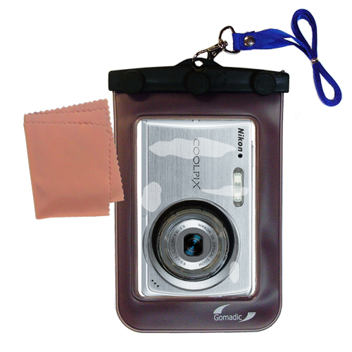 Waterproof Camera Case compatible with the Nikon Coolpix S200