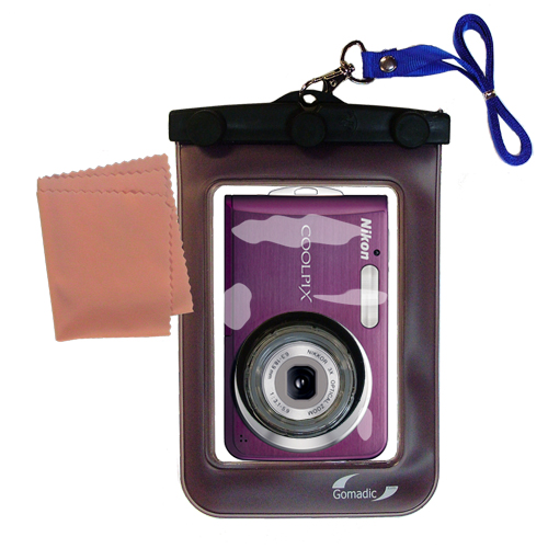 Waterproof Camera Case compatible with the Nikon Coolpix S210