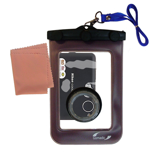 Waterproof Camera Case compatible with the Nikon Coolpix S3