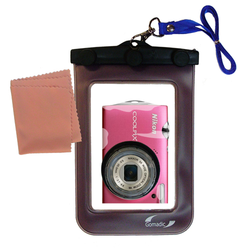 Waterproof Camera Case compatible with the Nikon Coolpix S5100