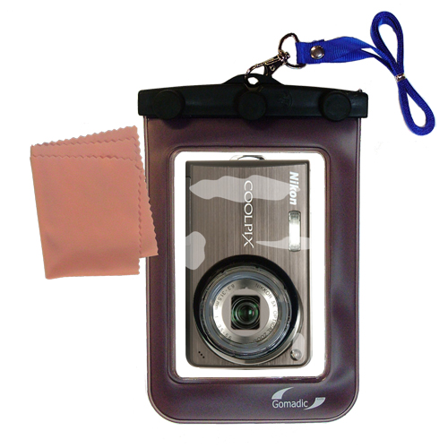 Waterproof Camera Case compatible with the Nikon Coolpix S550