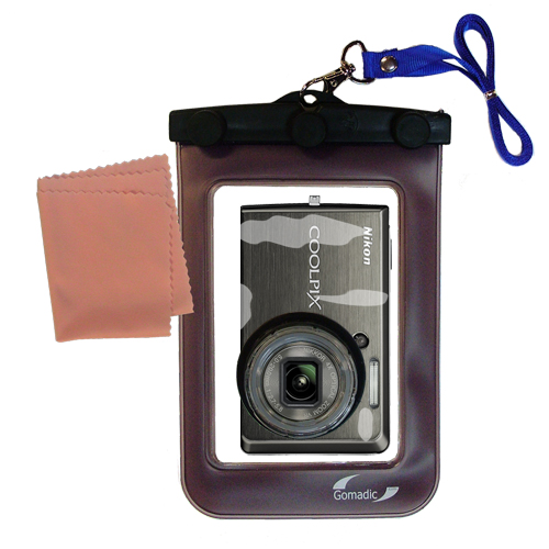 Waterproof Camera Case compatible with the Nikon Coolpix S600