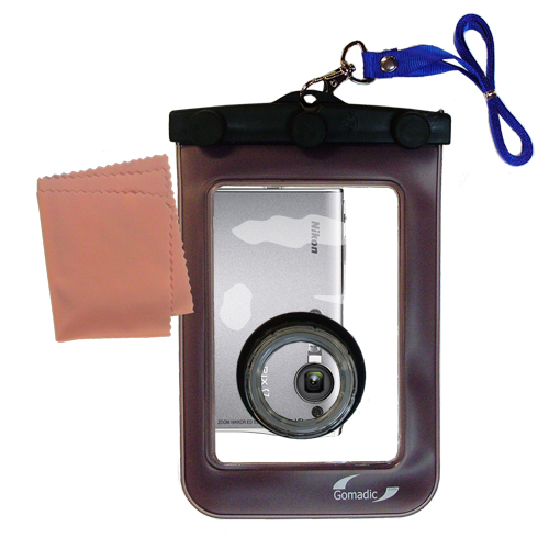 Waterproof Camera Case compatible with the Nikon Coolpix S7c