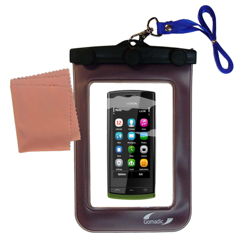Waterproof Case compatible with the Nokia 500 to use underwater