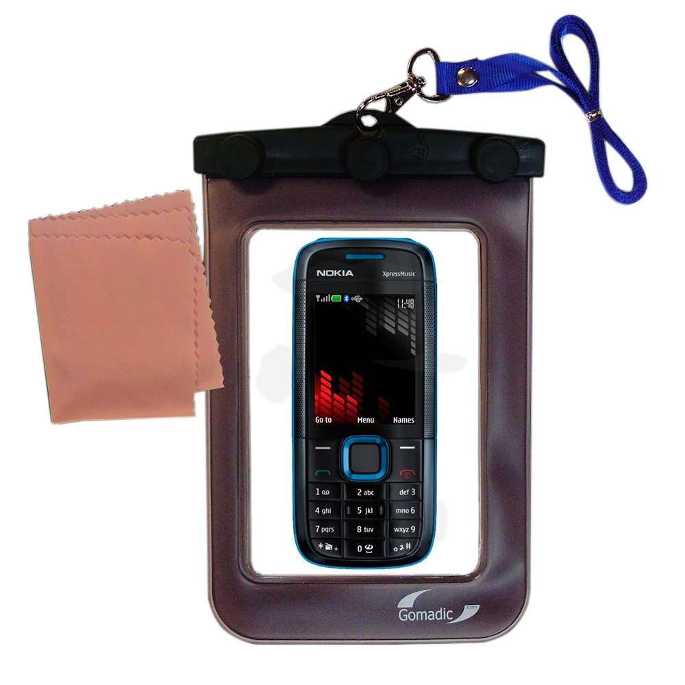 Waterproof Case compatible with the Nokia 5130 5220 5300 5310 to use underwater