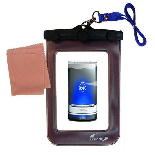 Waterproof Case compatible with the Nokia 6750 Mural to use underwater