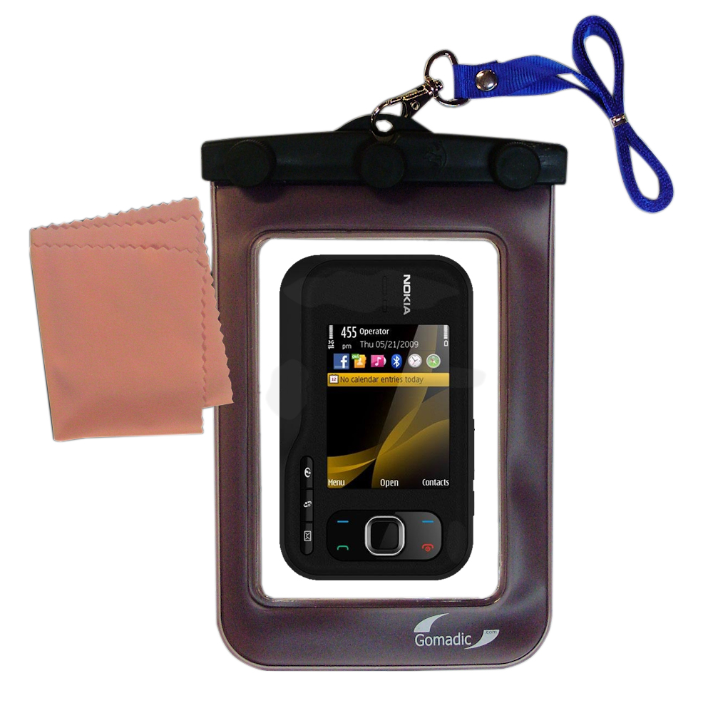 Waterproof Case compatible with the Nokia 6790 to use underwater