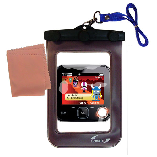 Waterproof Case compatible with the Nokia 7705 Twist to use underwater