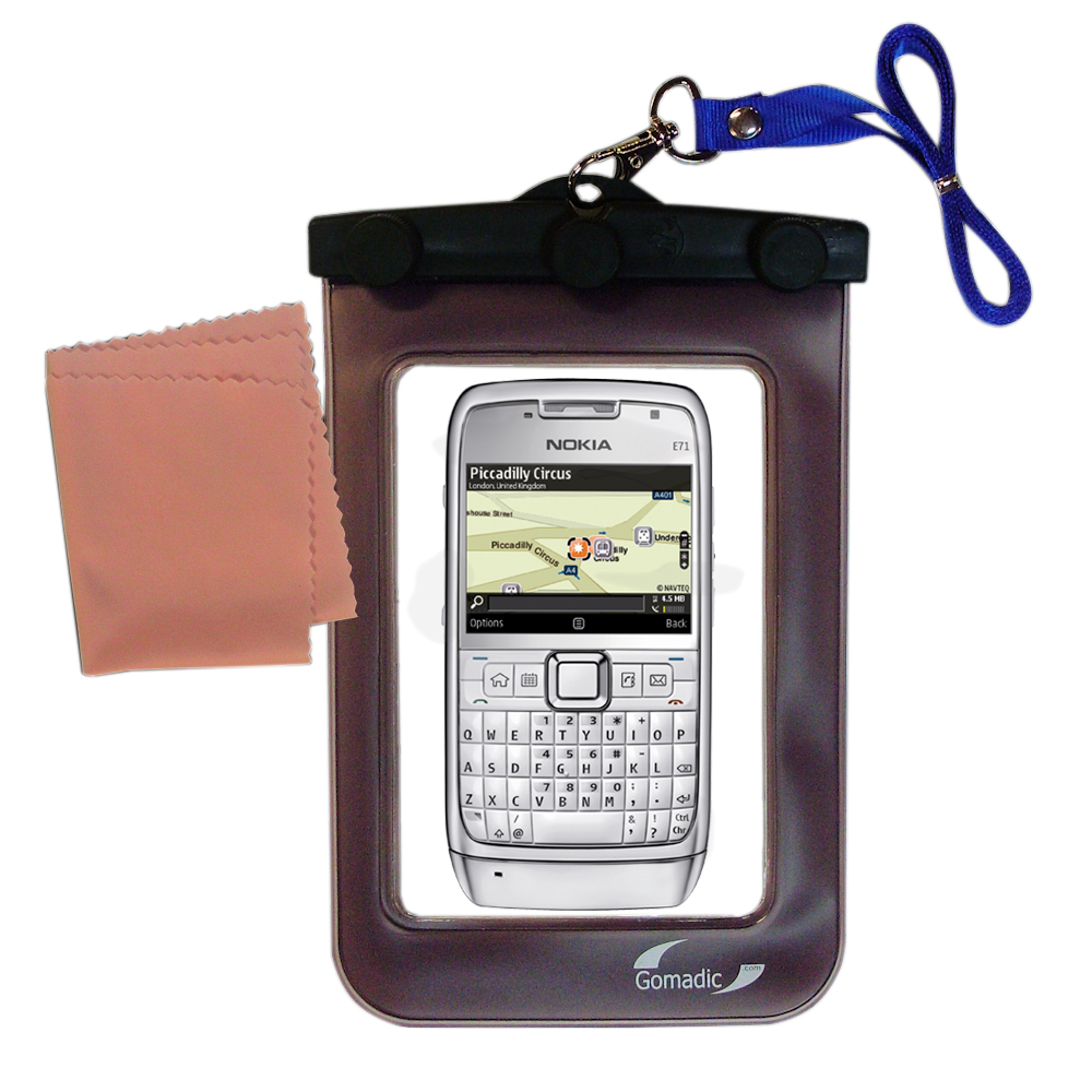 Waterproof Camera Case compatible with the Nokia E71 E71x E75