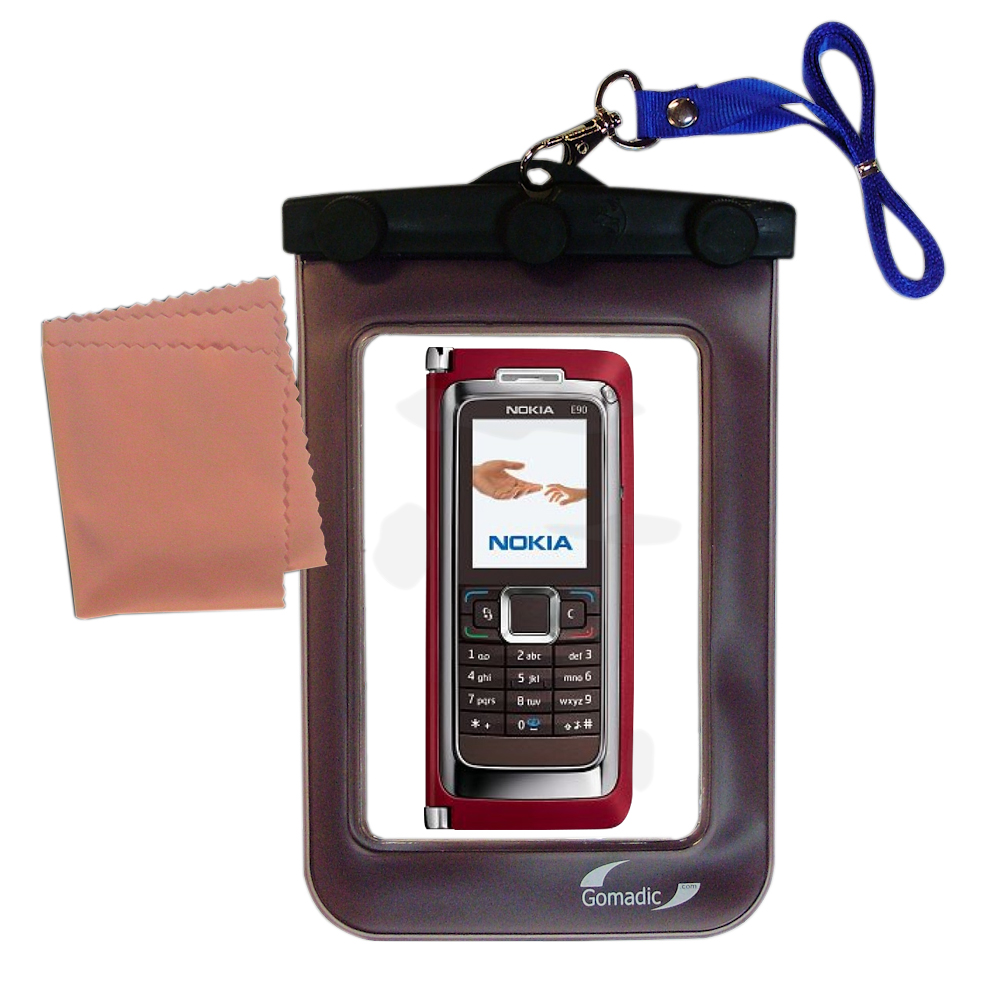 Waterproof Case compatible with the Nokia E90 to use underwater