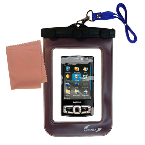 Waterproof Case compatible with the Nokia N85 to use underwater