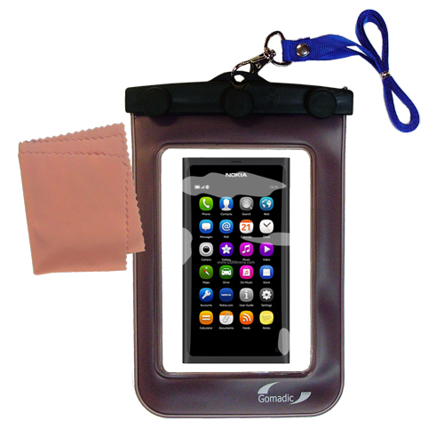 Waterproof Case compatible with the Nokia N9 to use underwater