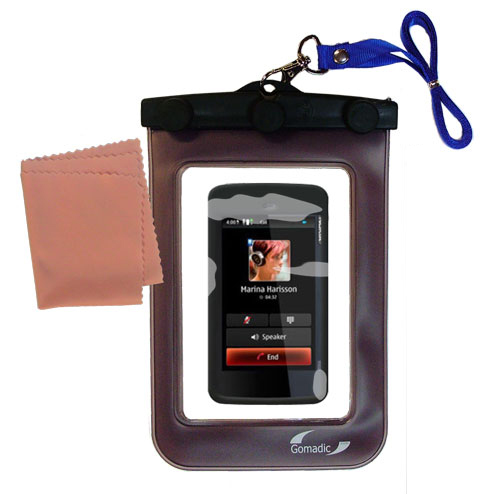 Waterproof Case compatible with the Nokia N900 to use underwater