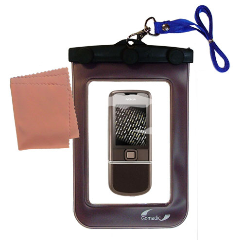 Waterproof Case compatible with the Nokia Sapphire Arte to use underwater