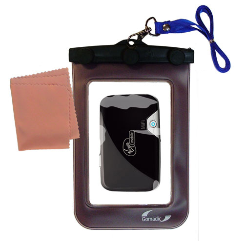 Waterproof Case compatible with the Novatel Mifi 2352 to use underwater