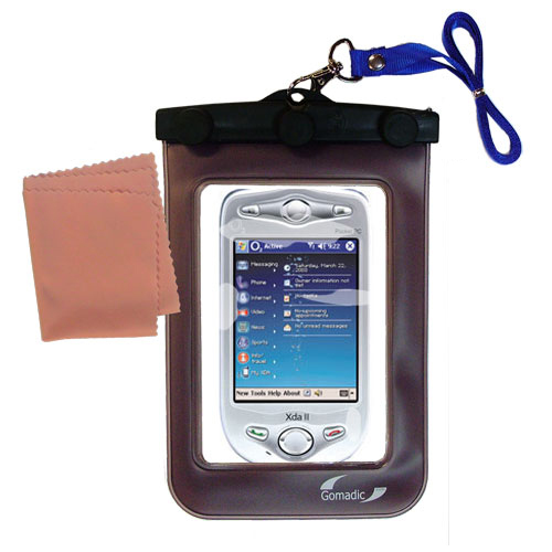 Waterproof Case compatible with the O2 XDA II to use underwater