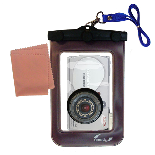 Waterproof Camera Case compatible with the Olympus C-2 C-220 C-520 Zoom