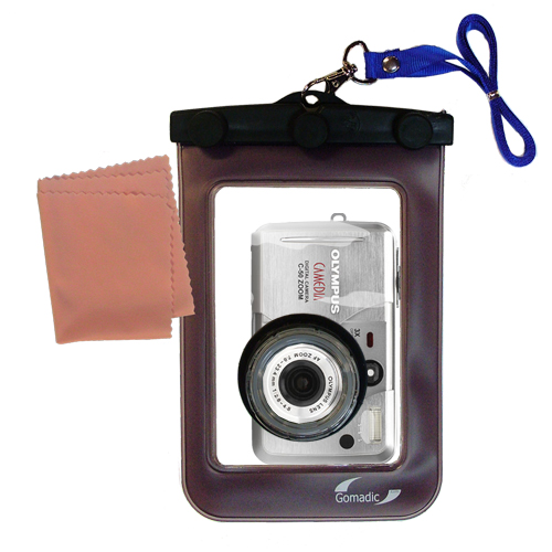 Waterproof Camera Case compatible with the Olympus C-50 Zoom