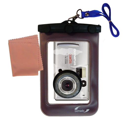 Waterproof Camera Case compatible with the Olympus C-60 Zoom
