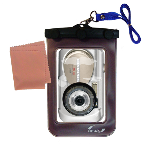 Waterproof Camera Case compatible with the Olympus D-395