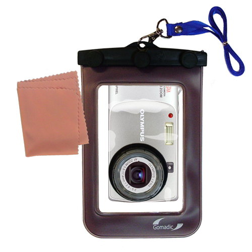 Waterproof Camera Case compatible with the Olympus D-540 Zoom