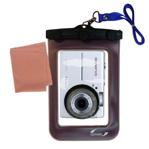 Waterproof Camera Case compatible with the Olympus FE-190