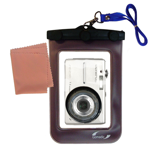 Waterproof Camera Case compatible with the Olympus FE-230