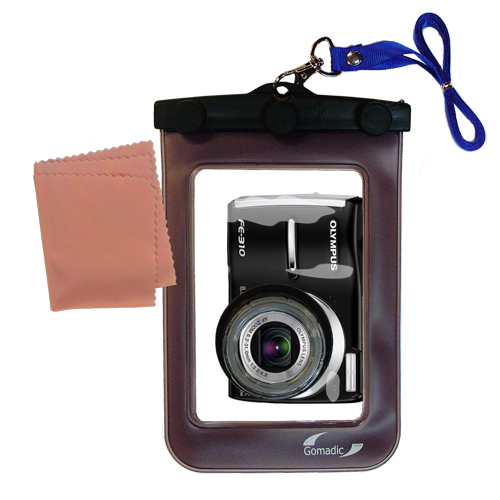Waterproof Camera Case compatible with the Olympus FE-310