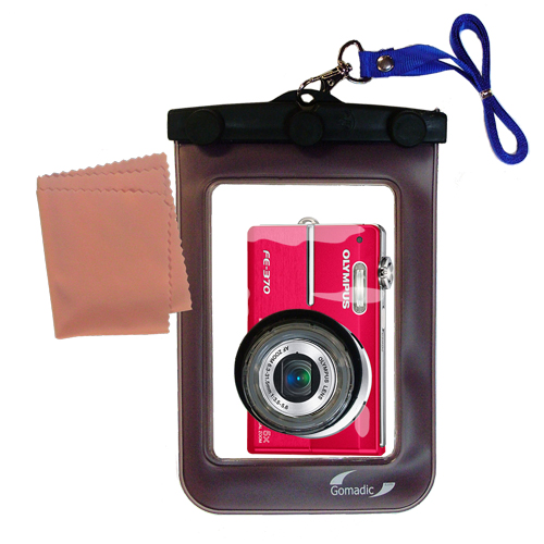 Waterproof Camera Case compatible with the Olympus FE-370