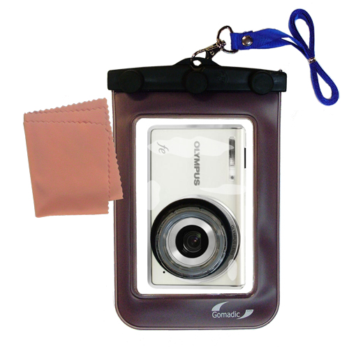 Waterproof Camera Case compatible with the Olympus FE-4010