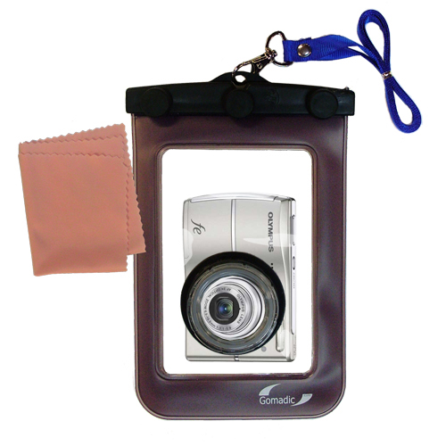 Waterproof Camera Case compatible with the Olympus FE-45