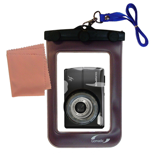 Waterproof Camera Case compatible with the Olympus FE-46